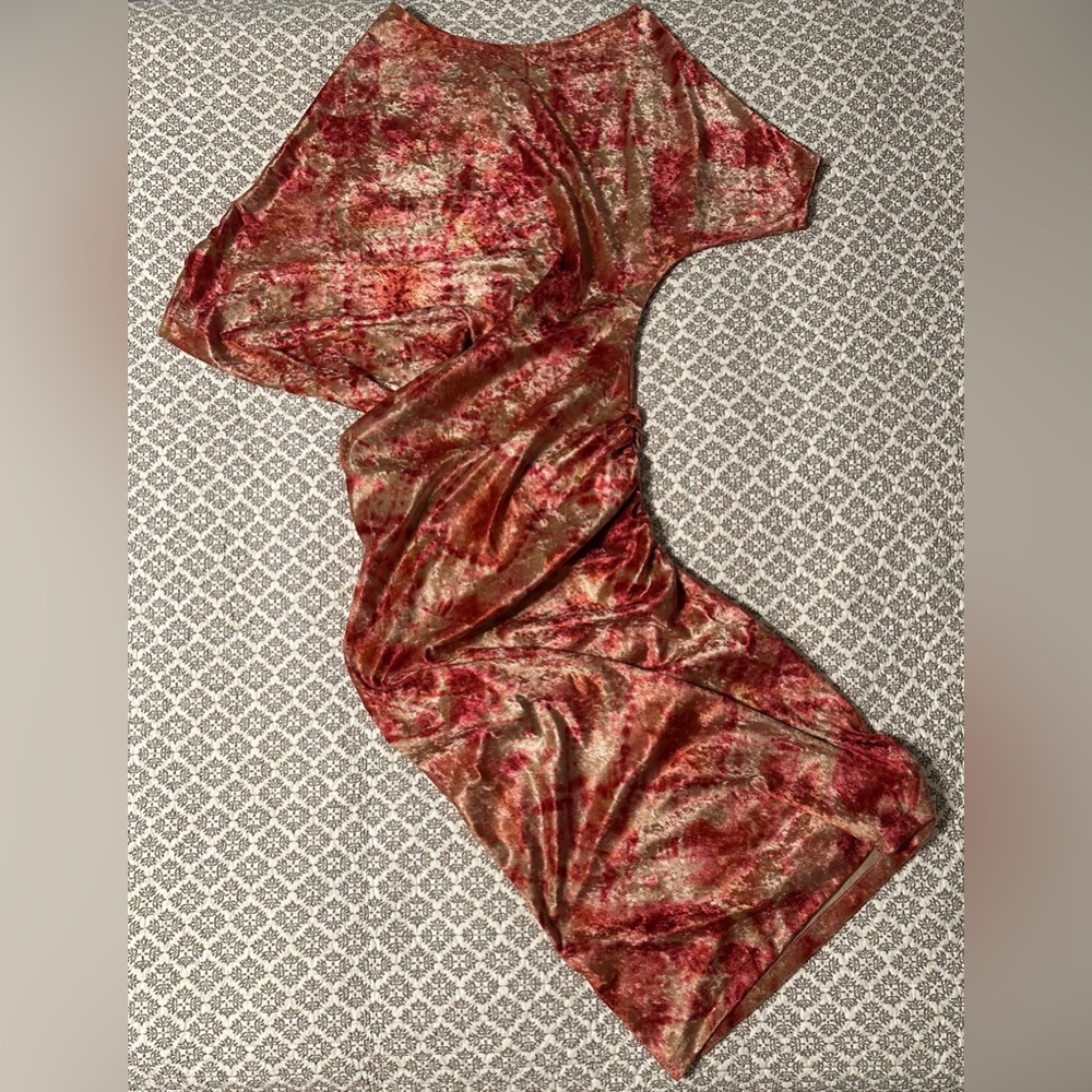 Jennafer Grace Rose Tiedye Angle Dress – Large